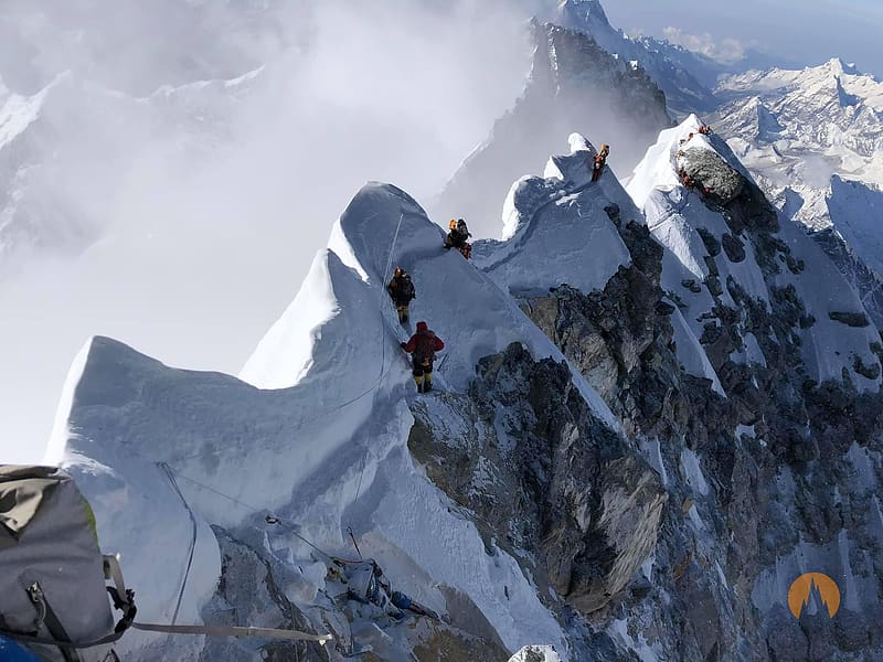 Everest expedition, nepal, travel, trekking, mountain, HD wallpaper