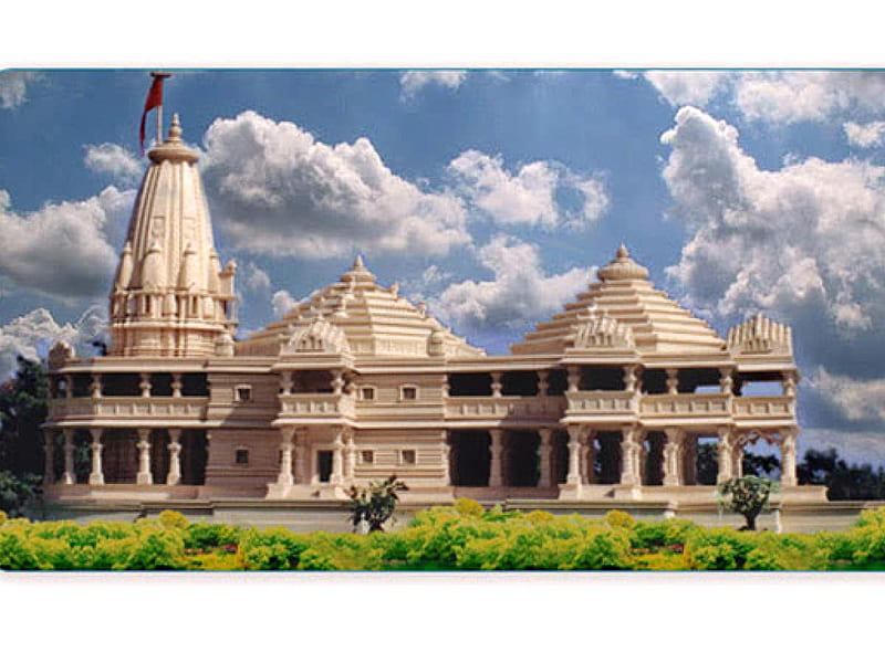 What will be the design of Ram Mandir at Ayodhya?, HD wallpaper