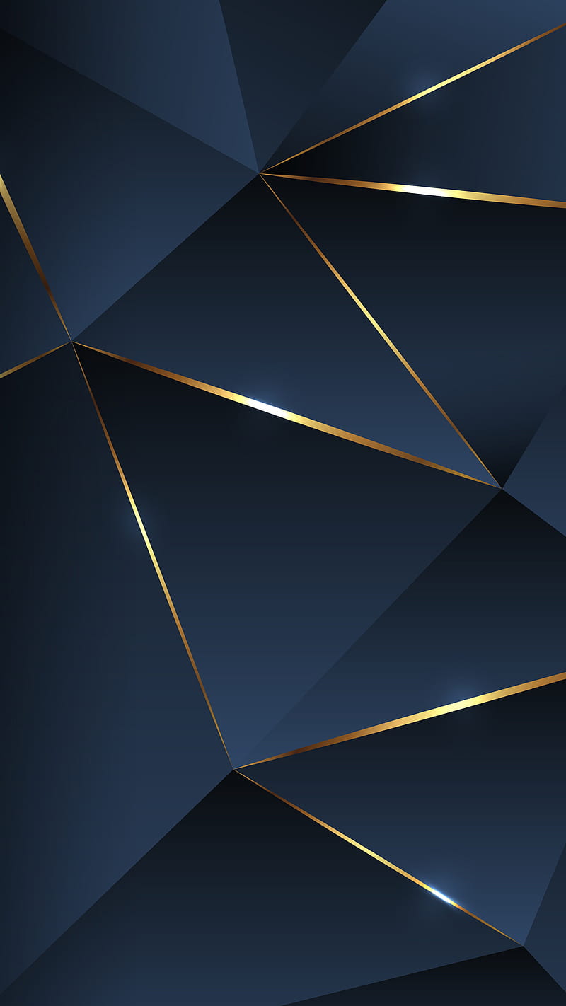 Navy and Gold, Kiss, Navy, dark, geometrics, gold, pattern, HD phone  wallpaper | Peakpx