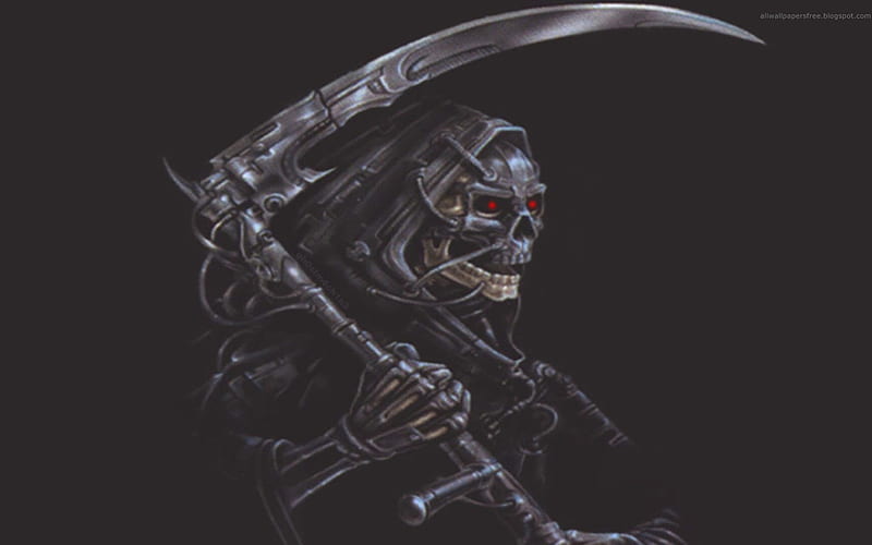 Death Dealer, reaper, horror, sickle, dark, HD wallpaper | Peakpx