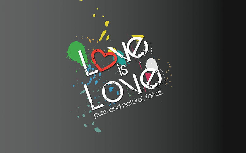 Love is Love, valentines, red, religious, marriage, corazones, gay rights, humanist, love, atheist, white, gay, HD wallpaper