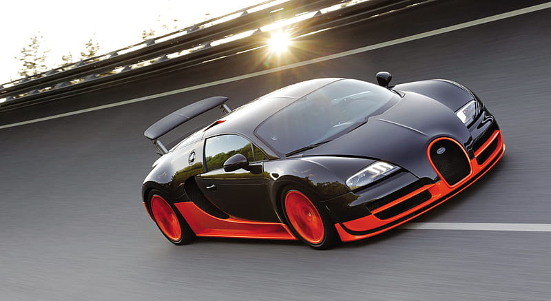 Bugatti Veyron Super Sport - World Record Edition , car, HD wallpaper