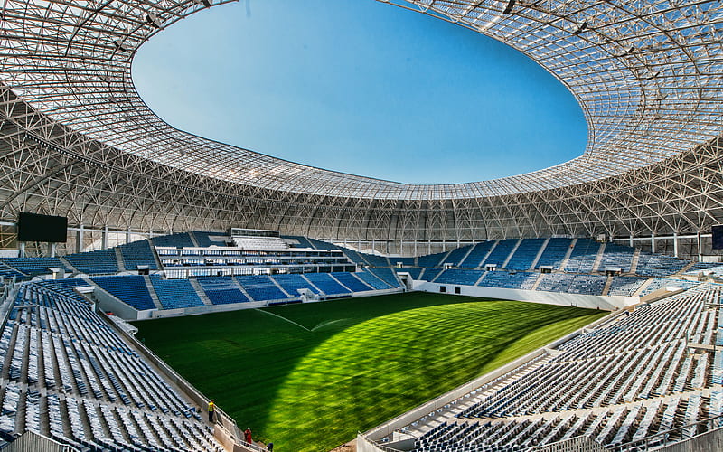 Stadionul Ion Oblemenco, Craiova, Romania, Universitatea Craiova stadium, Ion Oblemenco stadium, Romanian football stadium, HD wallpaper