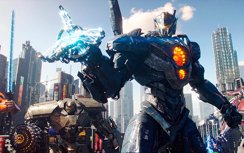 Pacific Rim Uprising, thriller, 2018 movie, poster, science-fiction, HD wallpaper