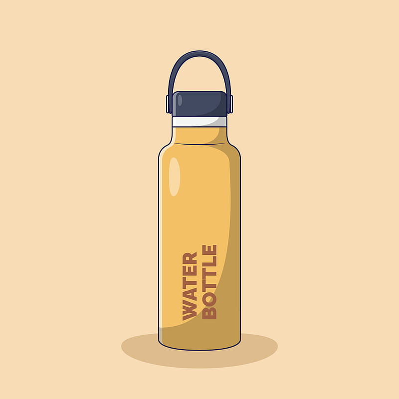 Water Bottle Vector Icon Illustration. Sport Water Container Vector. Flat Cartoon Style Suitable for Web Landing Page, Banner, Flyer, Sticker, , Background 6779203 Vector Art at Vecteezy, Plastic Water Bottle, HD phone wallpaper