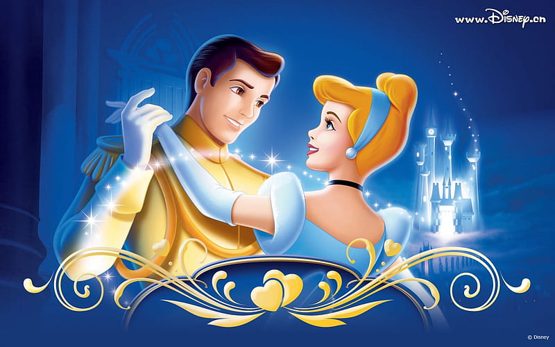Cinderella and Charming, Cinderella, Prince Charming, Disney, cartoon, HD  wallpaper | Peakpx