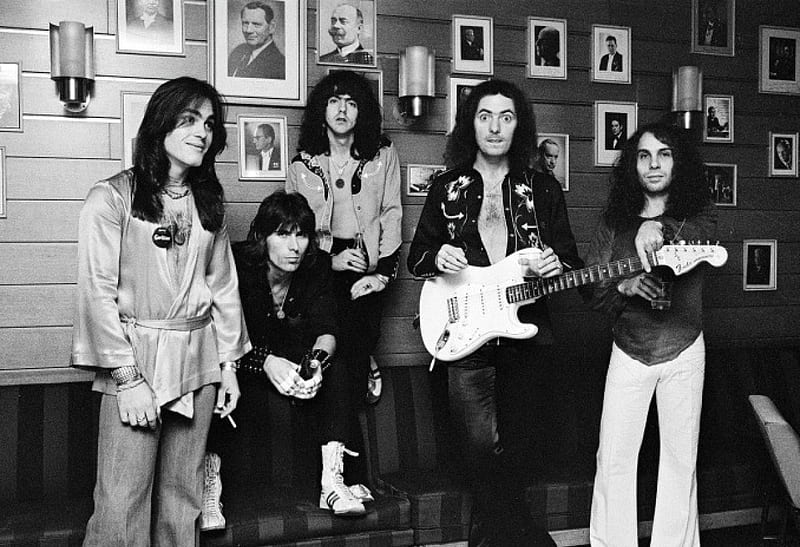 Rainbow, Ritchie Blackmore, Toney Carey, Jimmy Bain, Rainbow Mk II, Rainbow Mk 2, Ronnie James Dio, Cozy Powell, HD wallpaper
