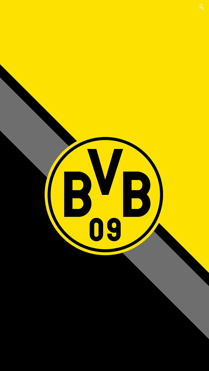 Borussia Dortmund, club, emblem, football, logo, HD phone wallpaper