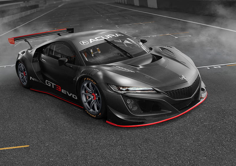 acura nsx gt3 evo, car, HD wallpaper