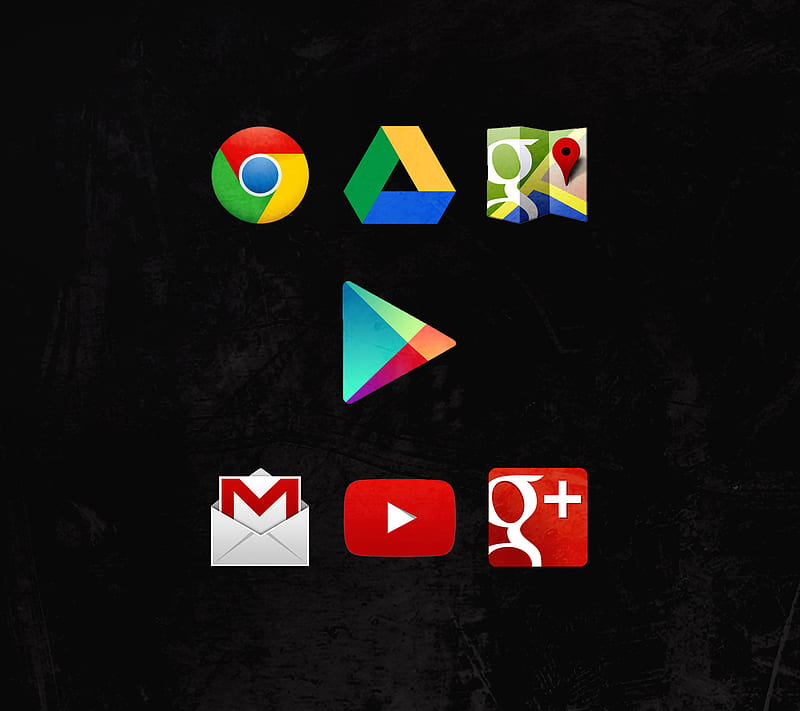 Google Play Store, black, chrome, simple, youtube, HD wallpaper