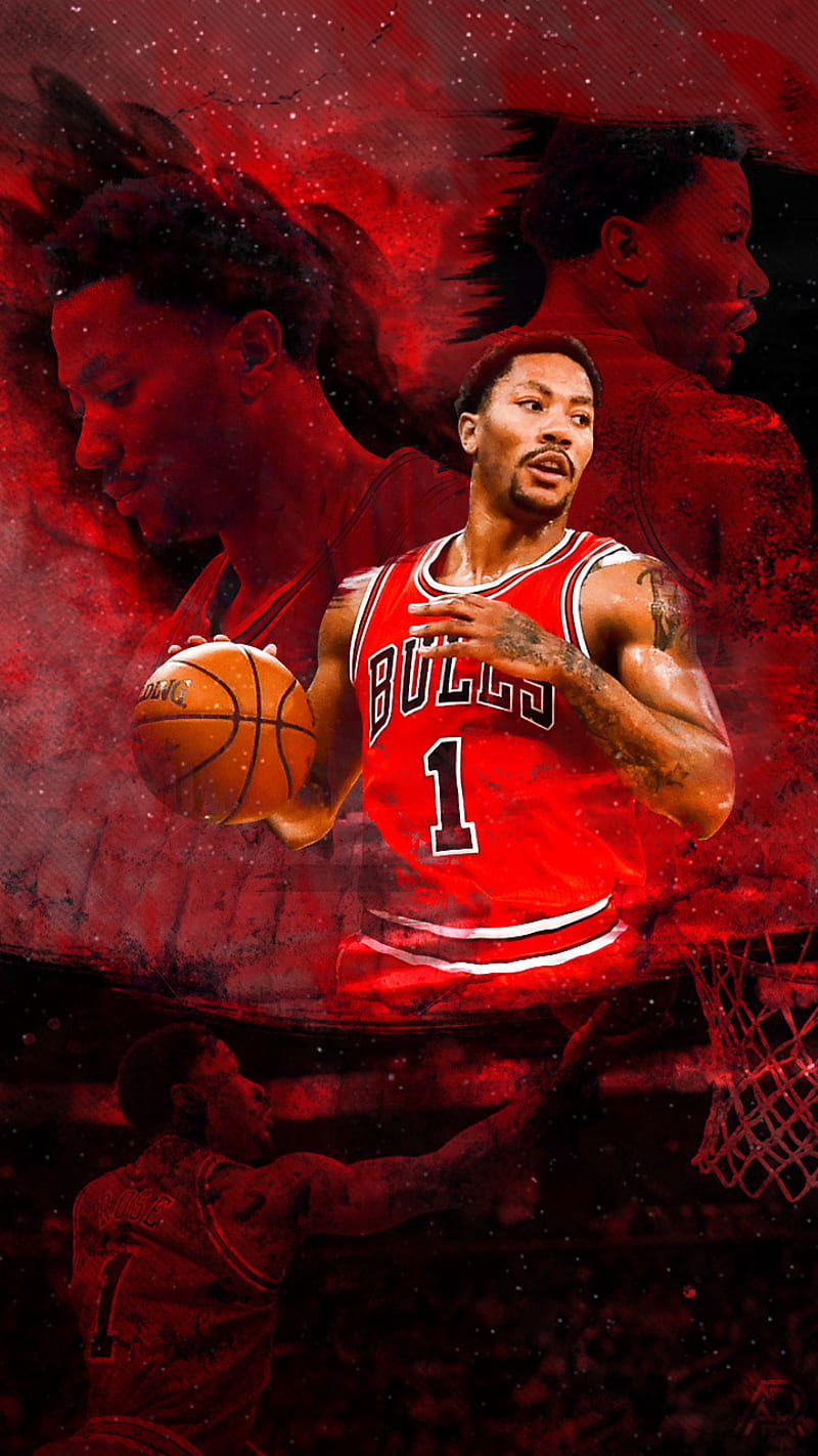 Download Chicago Bulls iPhone HD Images.  Derrick rose wallpapers, Chicago  bulls, Chicago bulls wallpaper