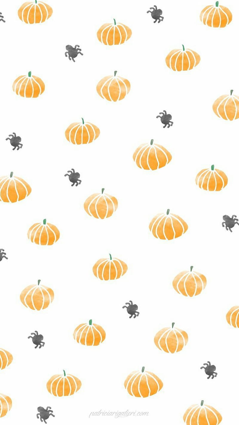 Halloween, cute, pumpkin, HD phone wallpaper | Peakpx