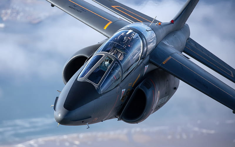 Dassault Alpha Jet, Dornier, light attack aircraft, French Air Force, fuselage, military aircraft, HD wallpaper