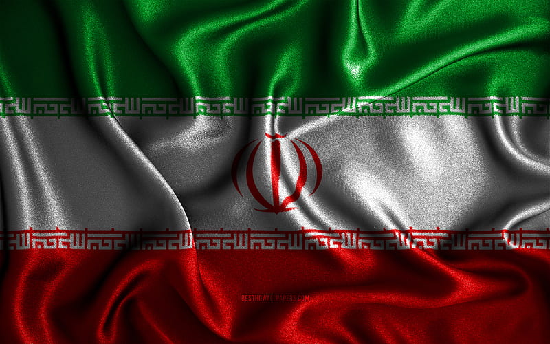 Iranian flag silk wavy flags, Asian countries, national symbols, Flag of  Iran, HD wallpaper | Peakpx