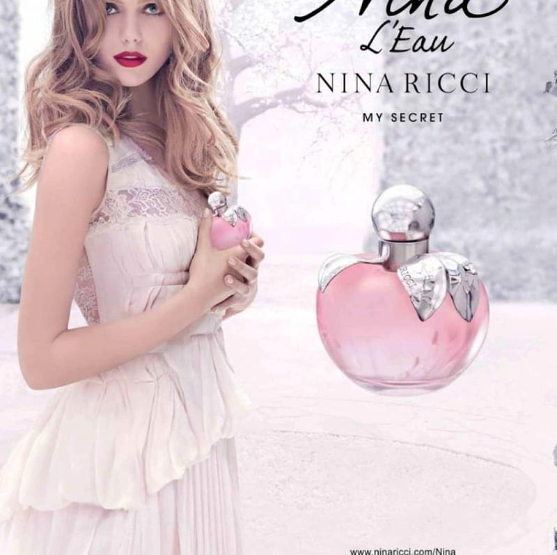 Nina Ricci, perfume, soft, model, lady, HD wallpaper | Peakpx