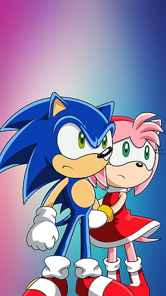 Sonic and Amy Hedgehog Wallpaper by 9029561 on DeviantArt