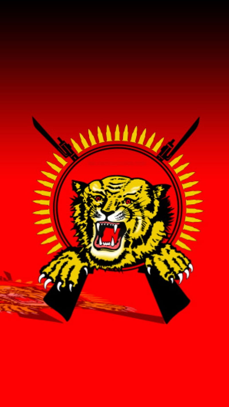 Eelam flag, ltteflag, srilanka, HD phone wallpaper