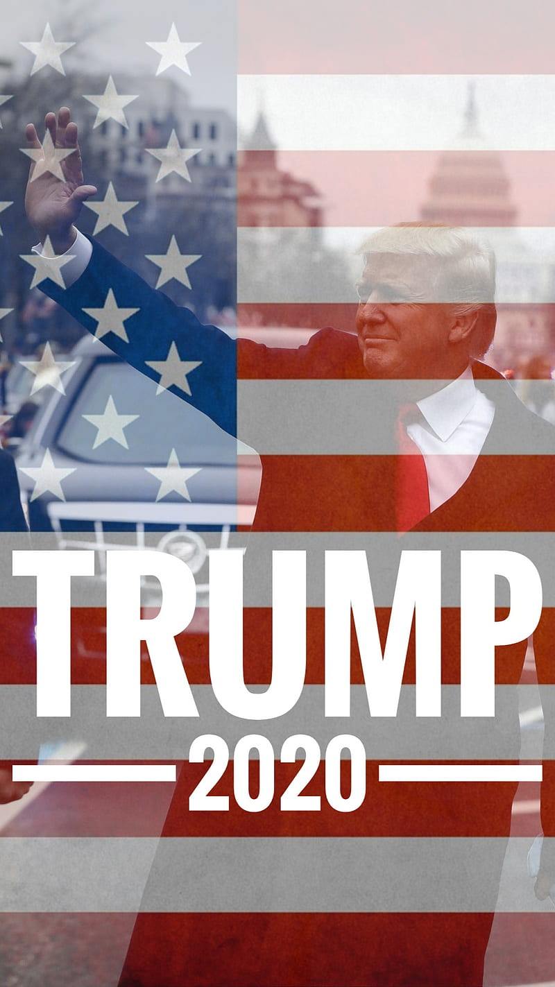 Donald Trump, maga, make america great again, trump 2020, HD phone wallpaper