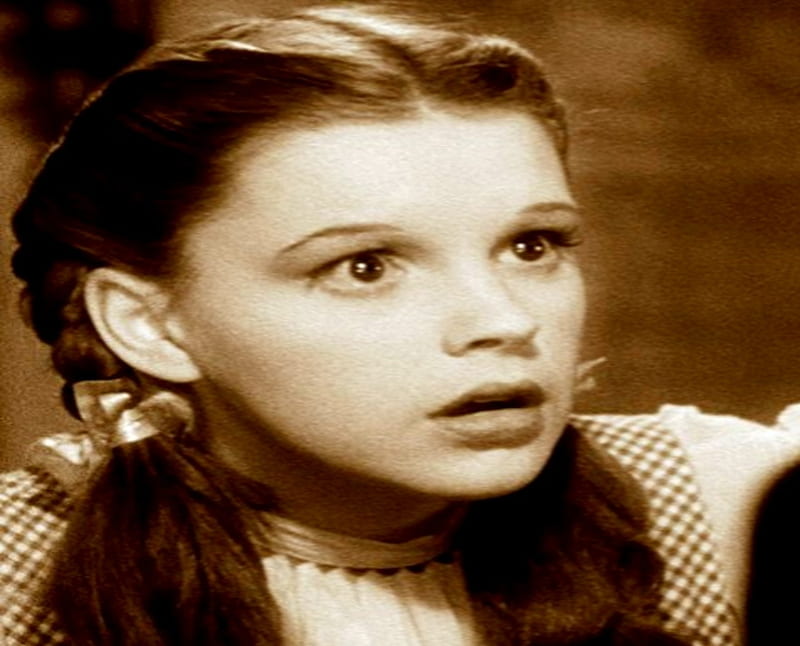 Dorothy In Wizard Of Oz, Black and white, Wizard Of Oz, Movie, Judy Garland as Dorothy, HD wallpaper