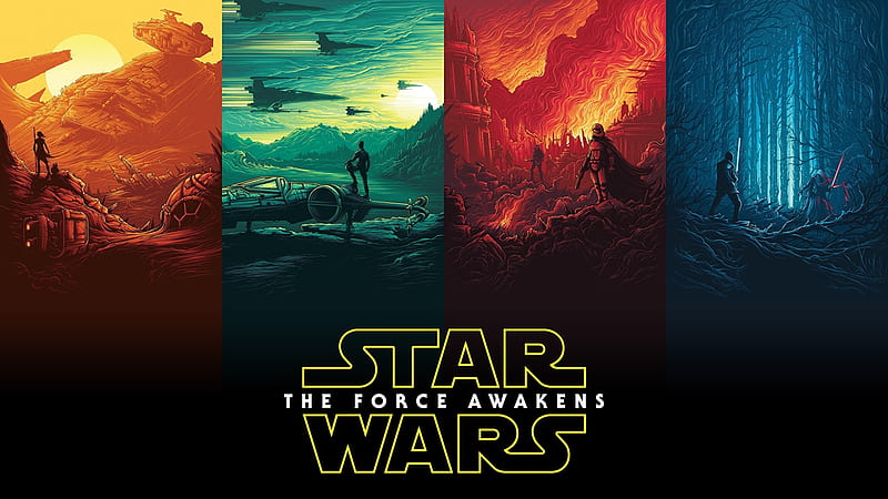 star wars: the force awakens, artworks, Movies, HD wallpaper