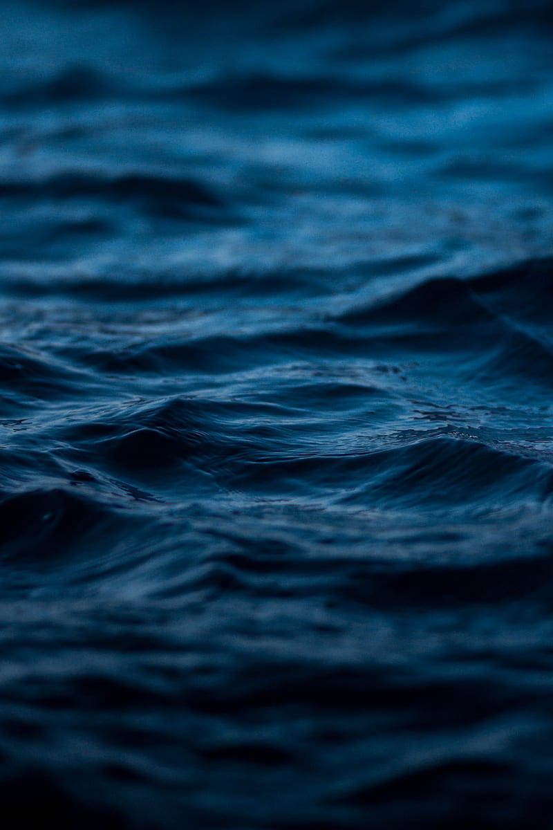 water, ripples, sea, wave, blur, HD phone wallpaper