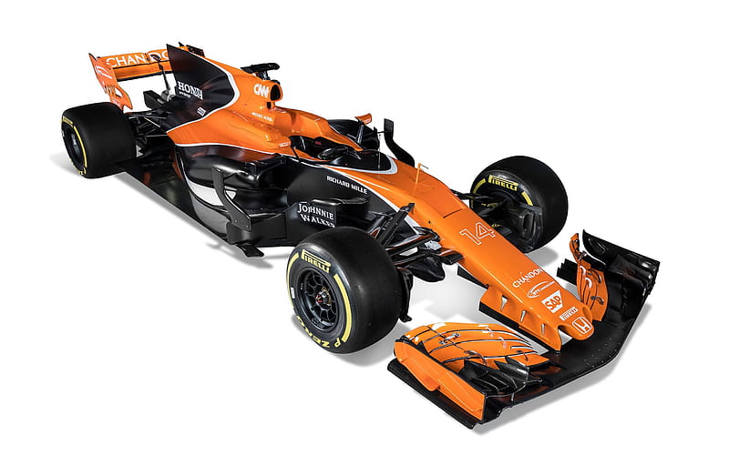 Formula 1, McLaren MCL32, 2017, F1, racing car, HD wallpaper
