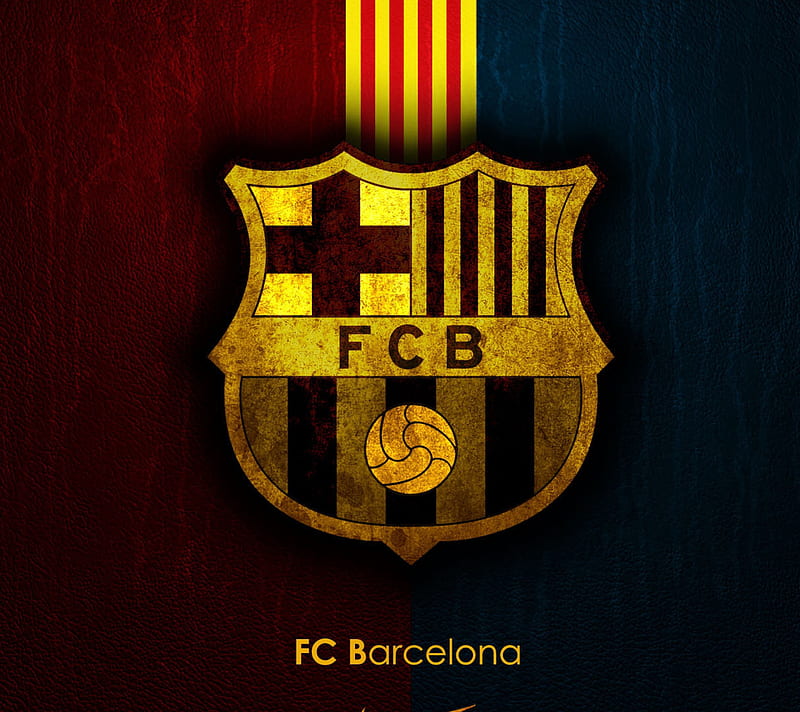 Barcelona , badge, fc, football, messi, ronaldo, soccer, sport, team, HD wallpaper