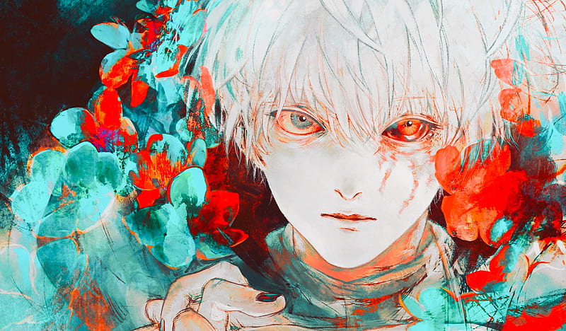 1440x2960 Ken Kaneki Tokyo Ghoul Artwork Samsung Galaxy Note 9,8