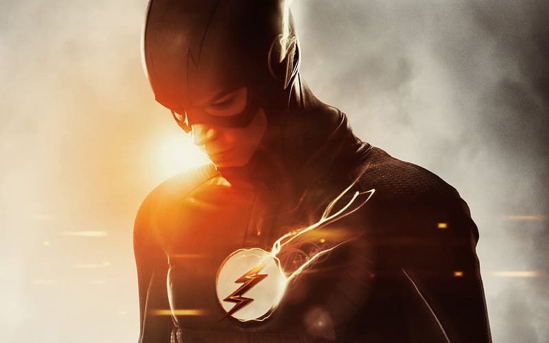 Flash, Tv Show, Superhero, Barry Allen, The Flash (2014), Grant Gustin, HD wallpaper