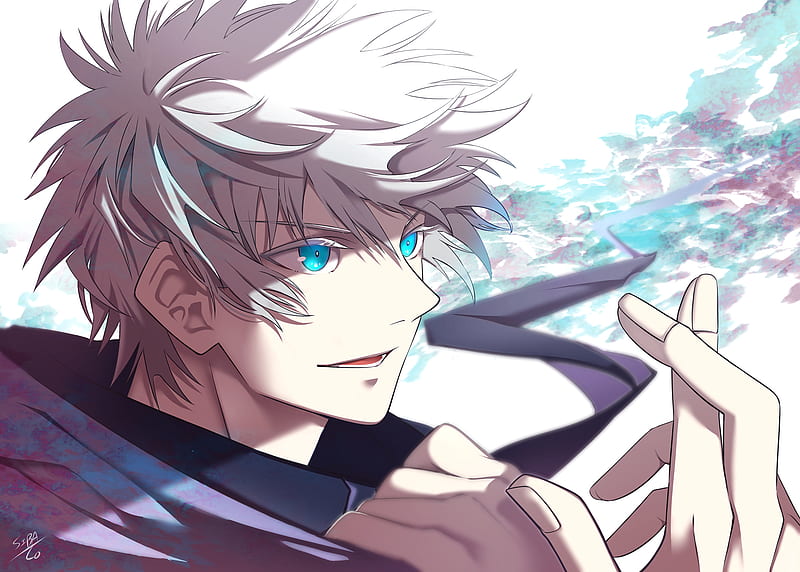 6. White Haired Blue Eyed Anime Boys - wide 1