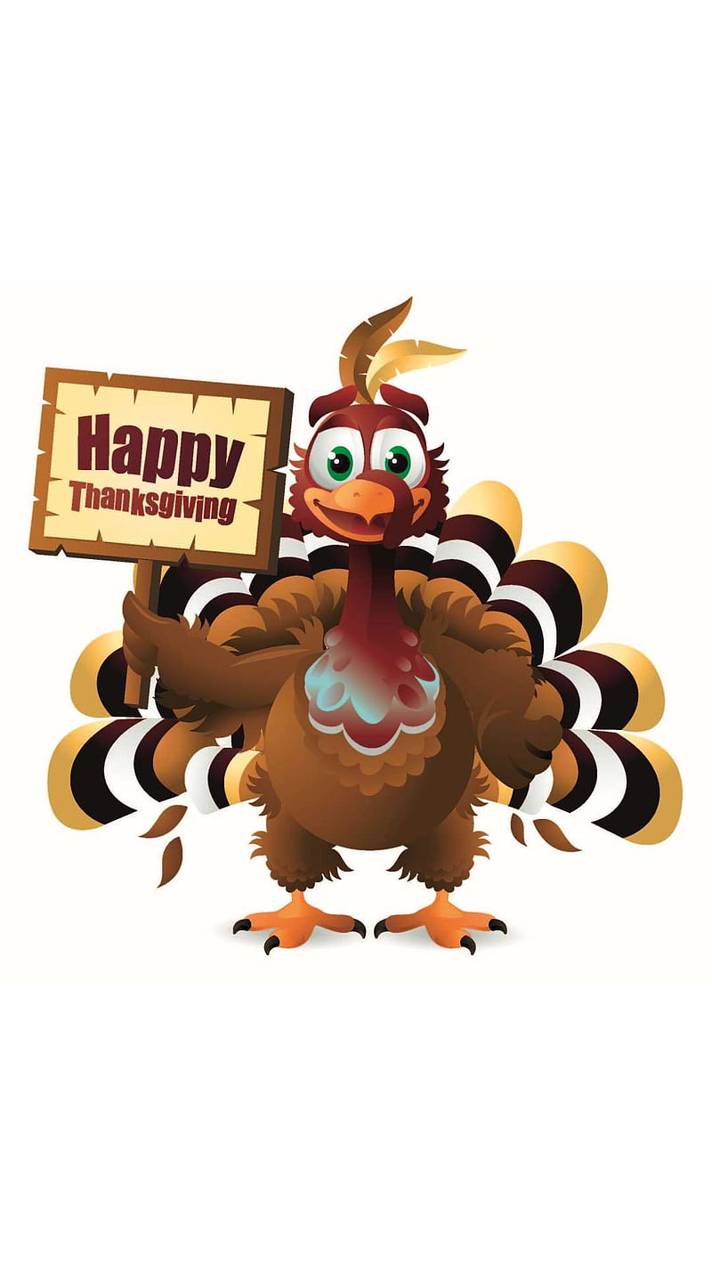 Thanksgiving, turkey, happy thanksgiving, HD phone wallpaper