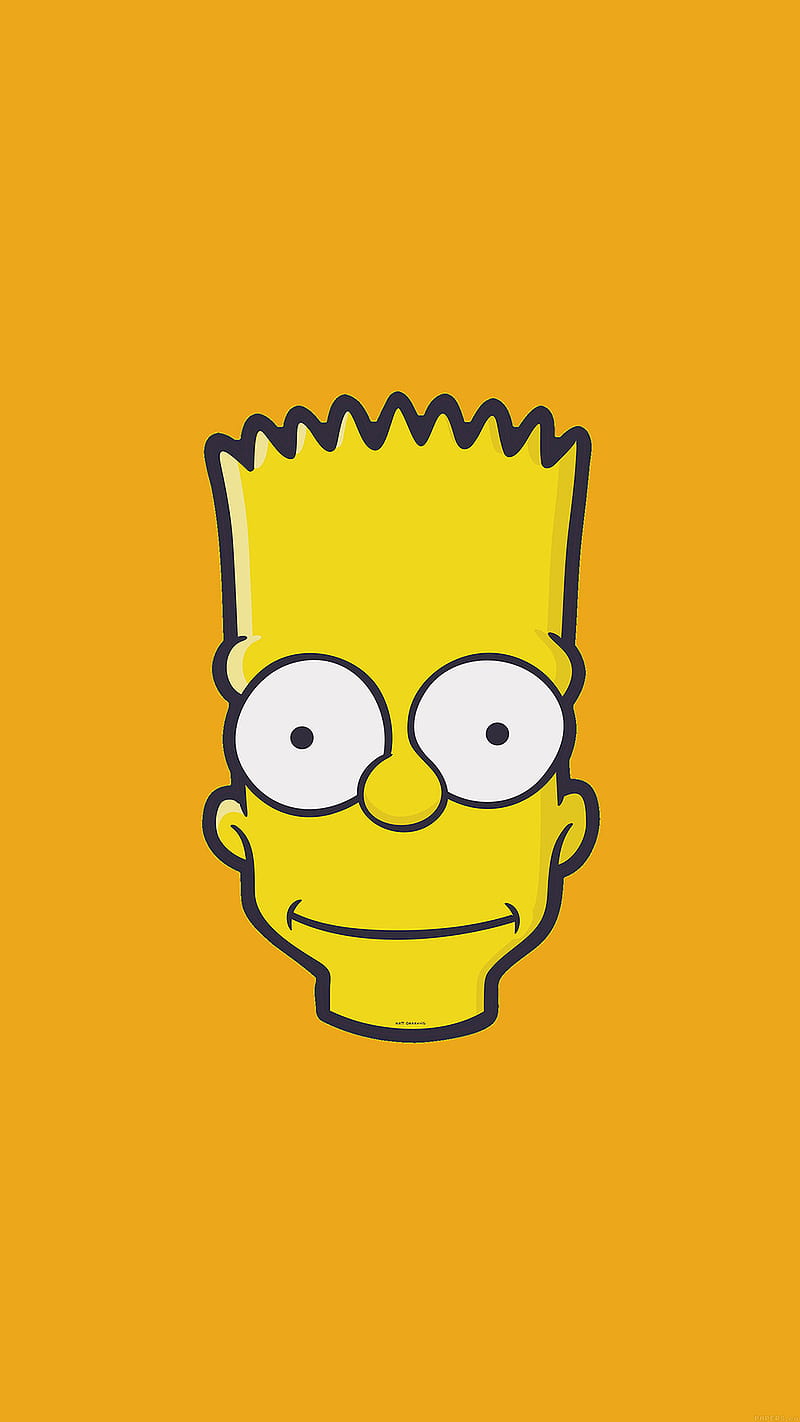 Download Sad Bart Simpson Facing The Wall Wallpaper