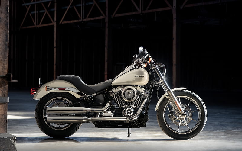 Harley-Davidson Softail, Low Rider, 2018, new motorcycle American motorcycles, HD wallpaper