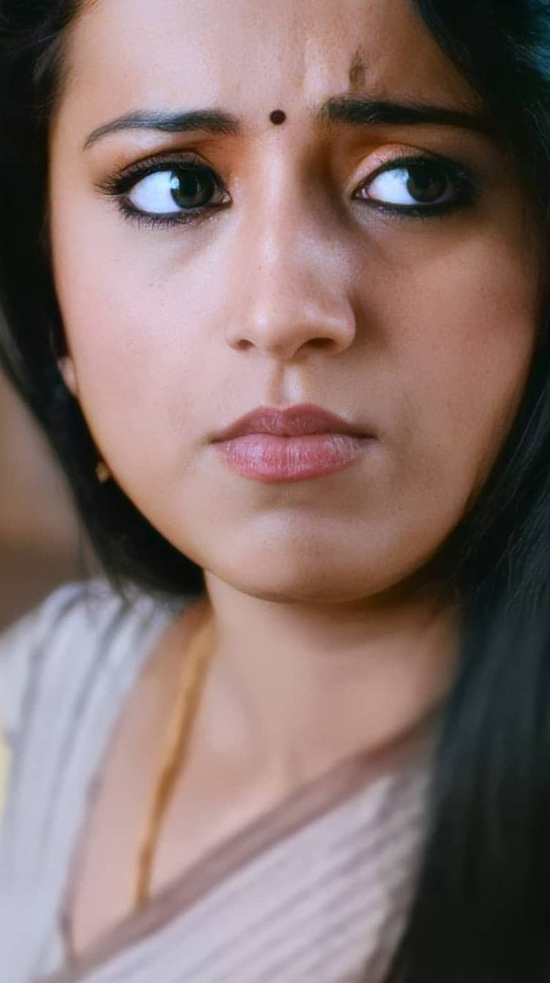 Trisha , multilingual actress, tamil ponnu, HD phone wallpaper