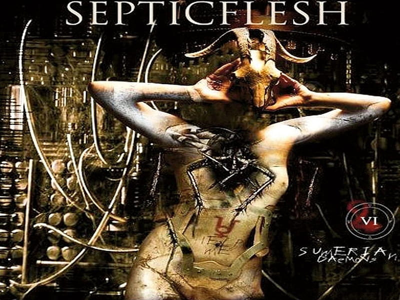 Septic Flesh, Death Metal, Metal, Flesh, HD wallpaper