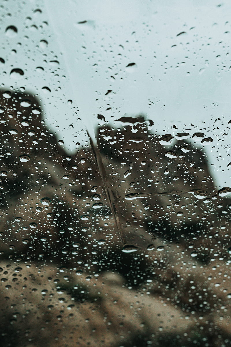 glass, drops, stains, rain, HD phone wallpaper