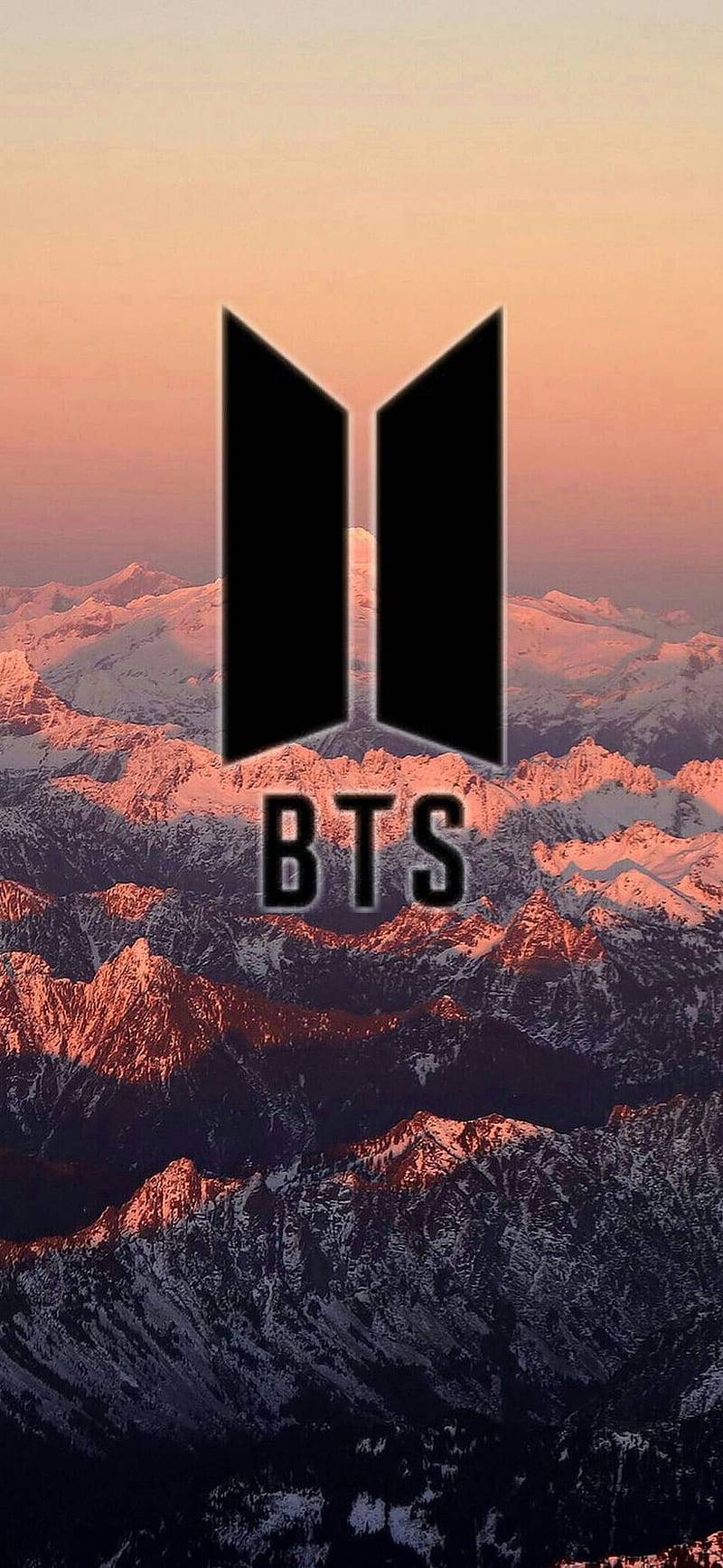 BTS logo, bts, fantastic, party, road, space, teams, yellow, HD phone wallpaper