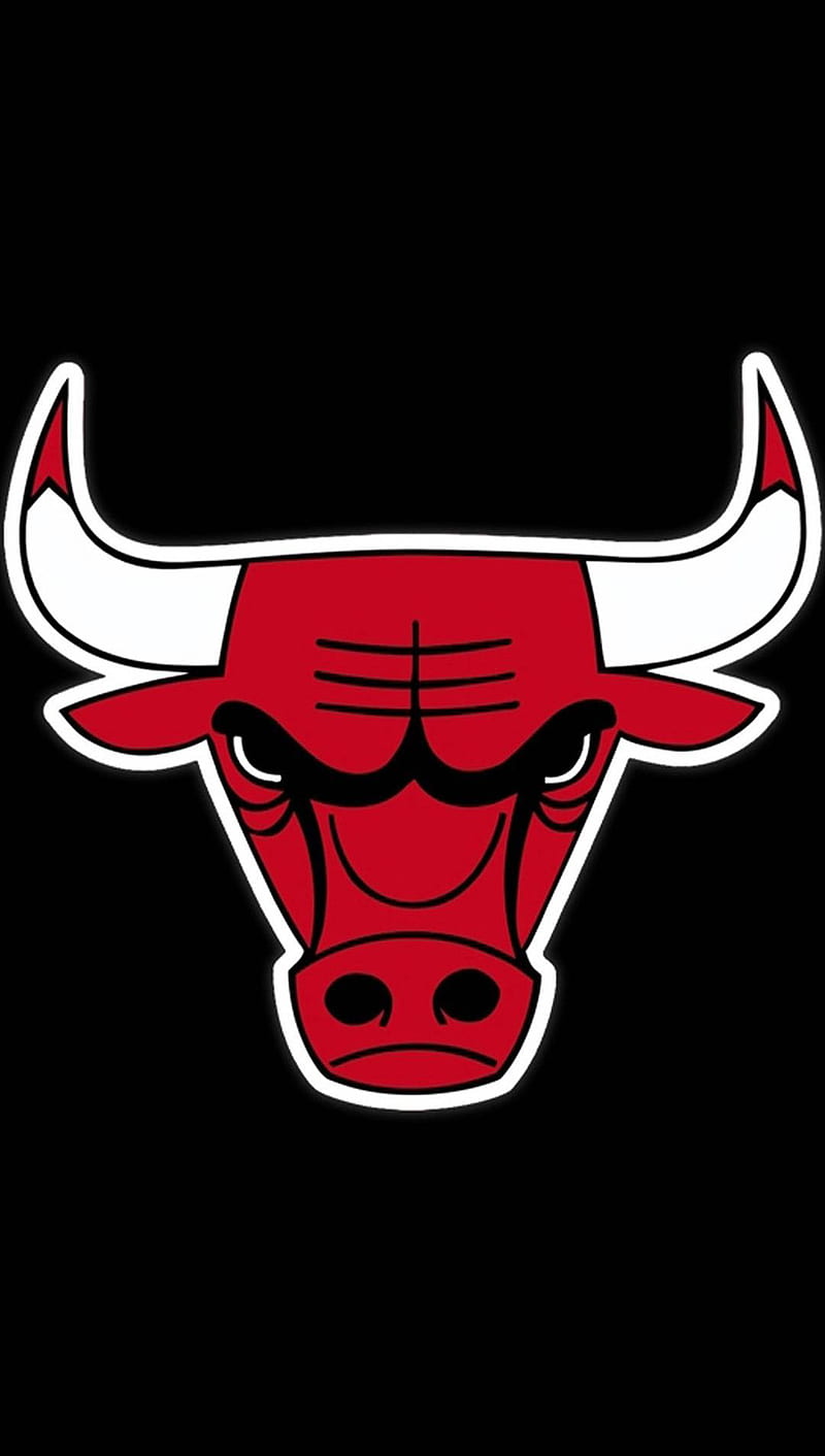Bulls, chicago, bull, red, theme, HD phone wallpaper | Peakpx