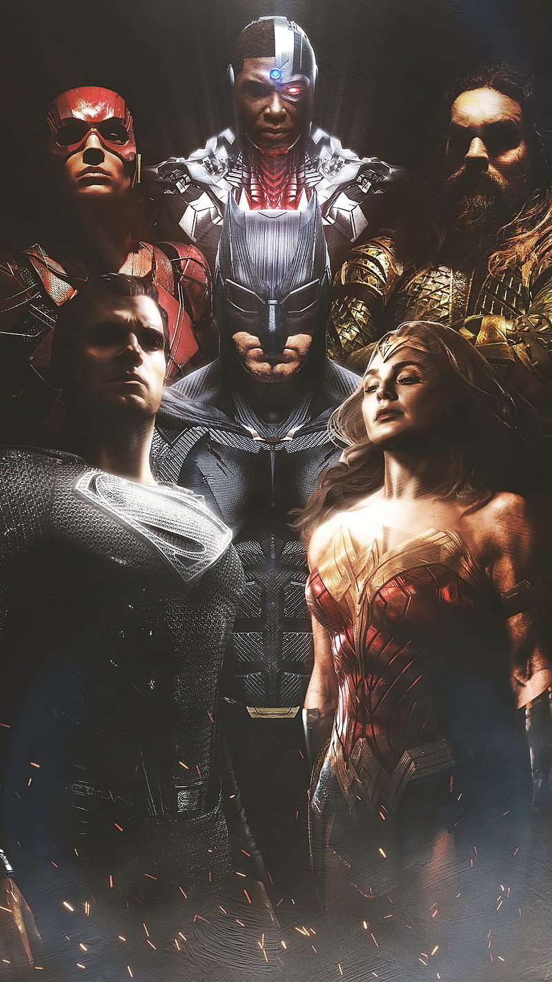 Justice League 2021, iphone, samsung, zack snyder, HD phone wallpaper