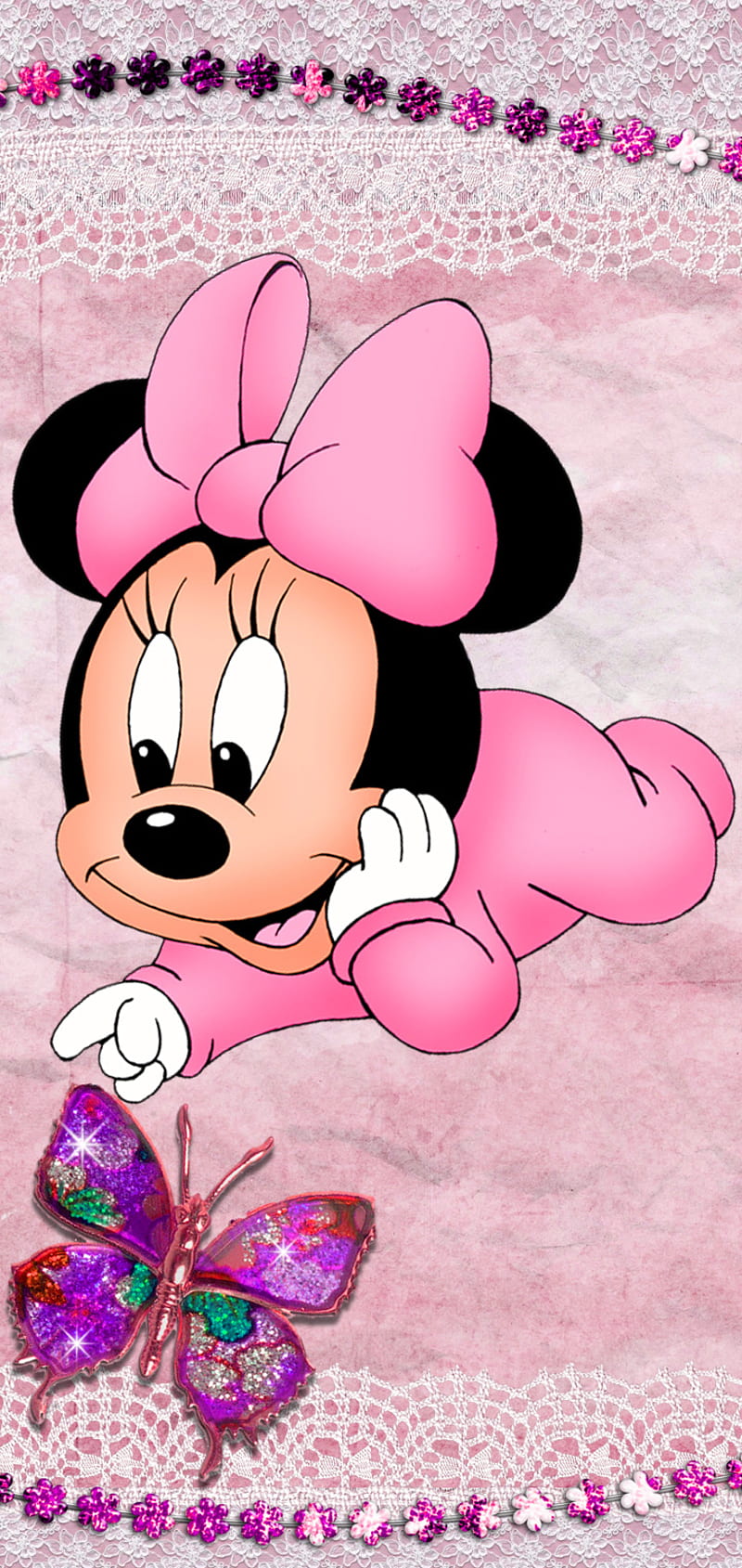 Minnie Mouse 17, disney, minnie mouse, HD phone wallpaper