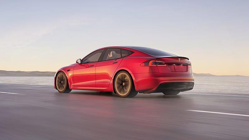 2021 Tesla Model S, 2022, Electric, Sedan, car, HD wallpaper