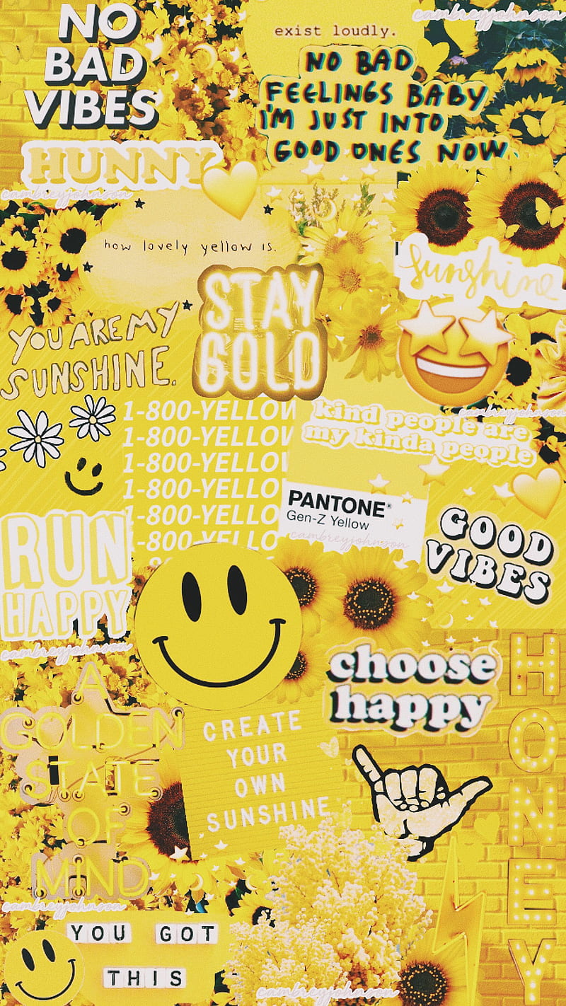 Cute Pastel Yellow Aesthetic, Happy Aesthetic, HD phone wallpaper | Peakpx