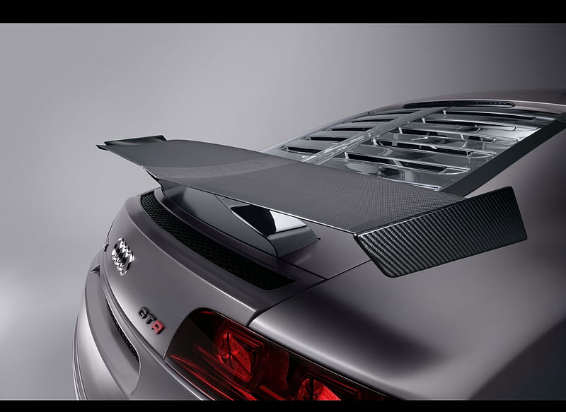 2010 ABT Audi R8 GT R - Rear Wing, car, HD wallpaper