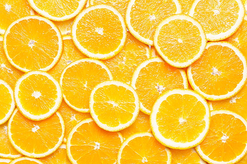 Oranges, orange, fruits, HD wallpaper