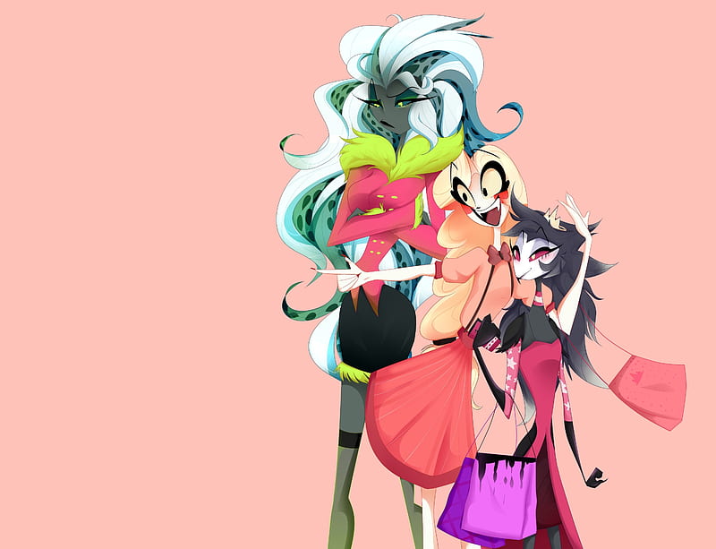 TV Show, Hazbin Hotel, Charlie (Hazbin Hotel), Helsa von Eldritch, HD wallpaper