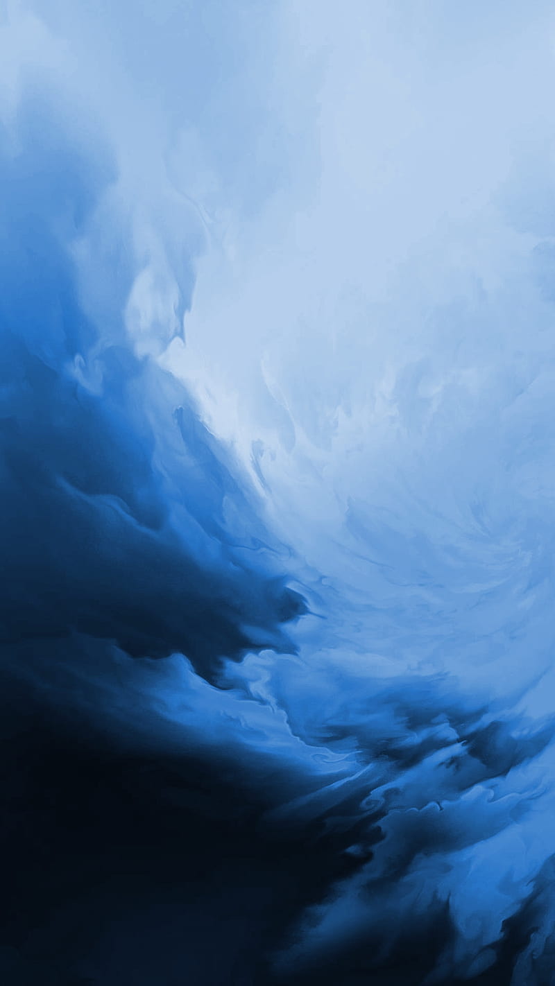 OnePlus 7 Pro, blue, clouds, colour, fortnite, halloween iphone, november, oneplus 7t, pubg, HD phone wallpaper