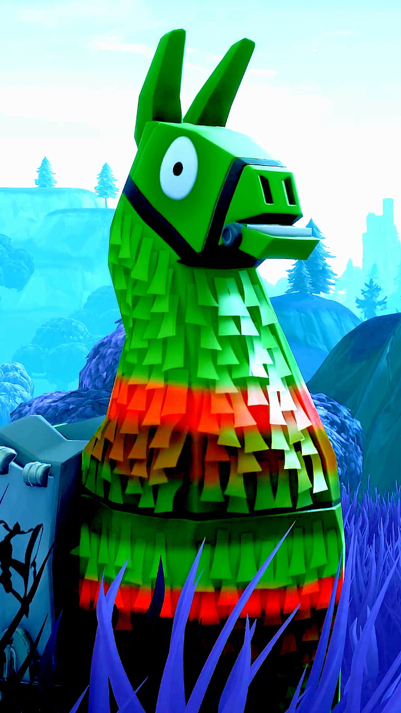 Llama Fortnite 4K Phone iPhone Wallpaper #6120a