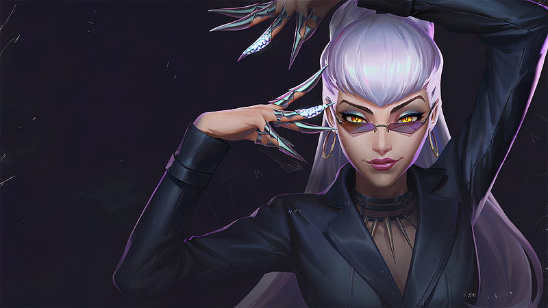 Kda evelynn, league, legends, videogame, HD wallpaper | Peakpx