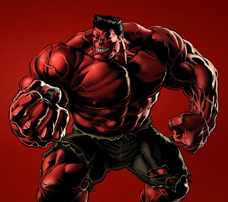 The Hulk, cartoon, fictional superhero, marvel comics, HD wallpaper