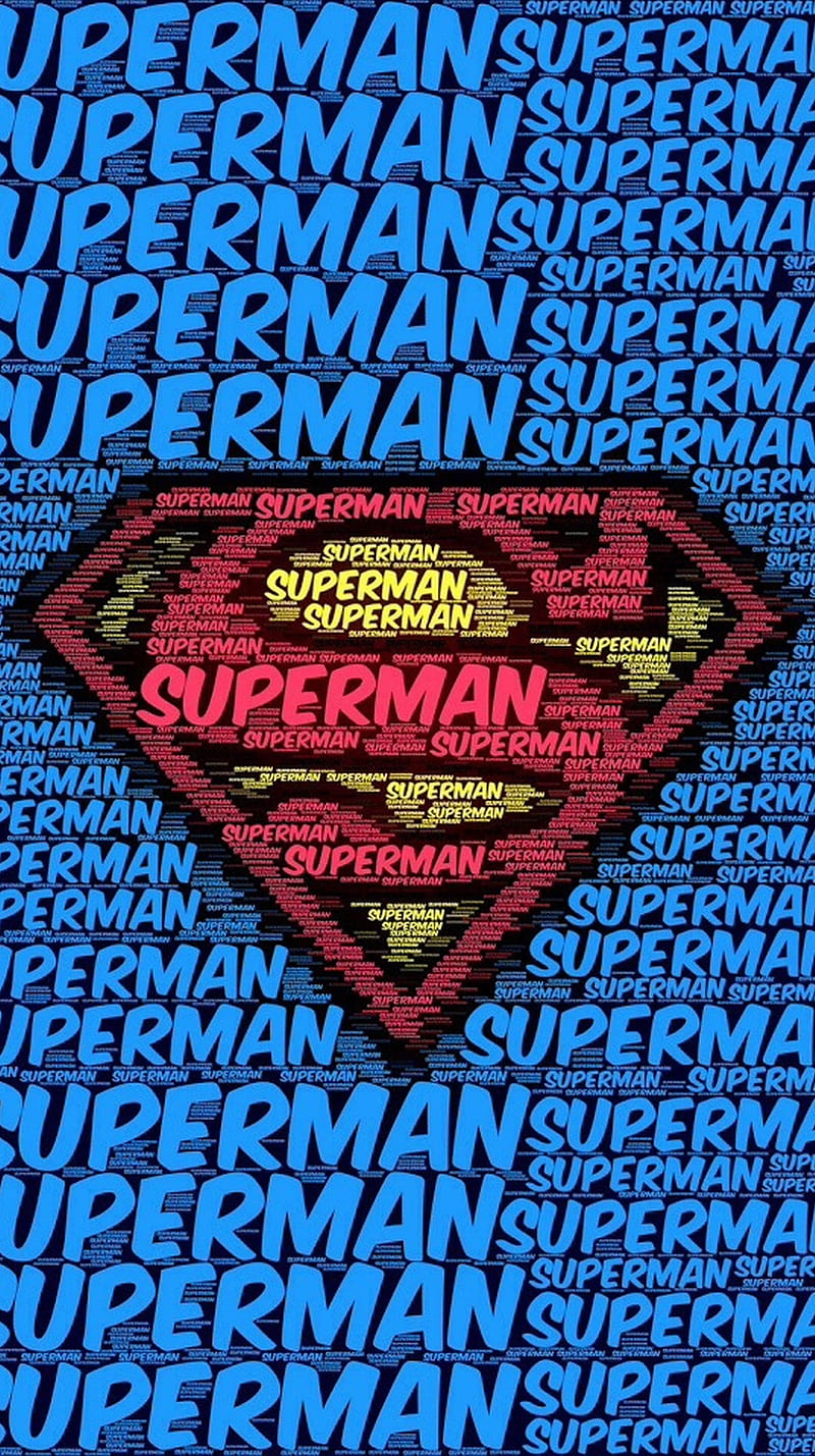 Superman, words, HD phone wallpaper